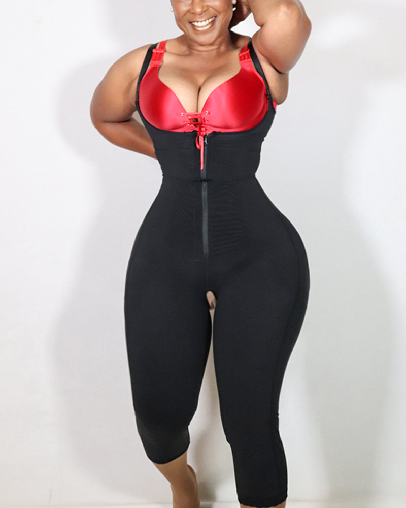 Women Charming Curves Bodysuit Postpartum Maximize Control Tummy & Adjustable Straps