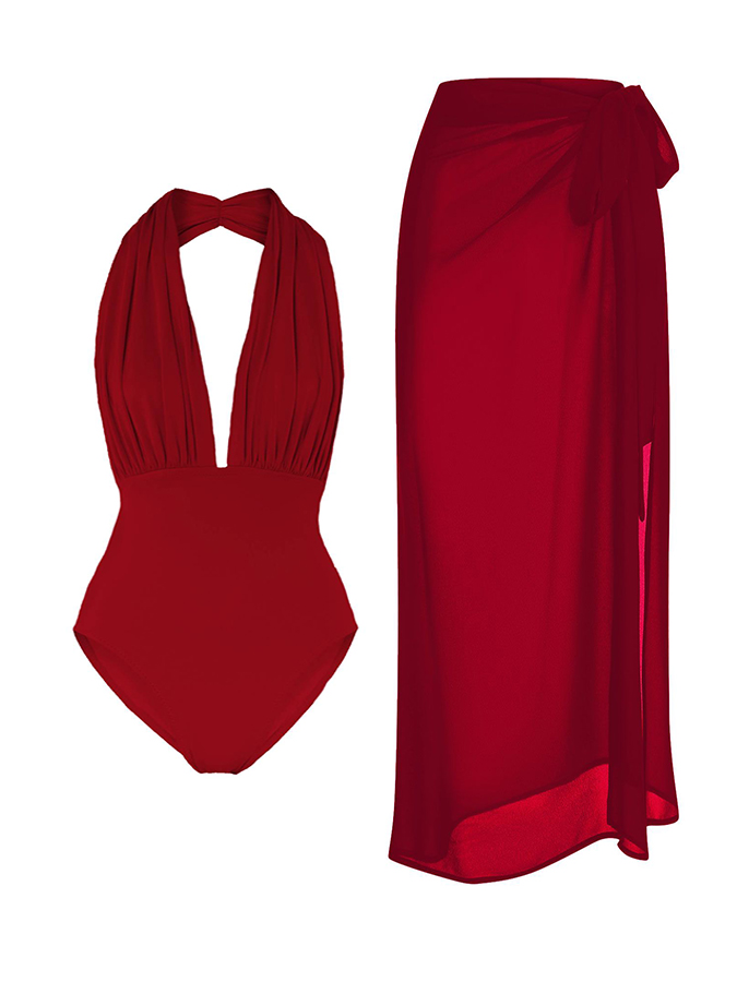Designer One Piece Swimsuits and Cover Up