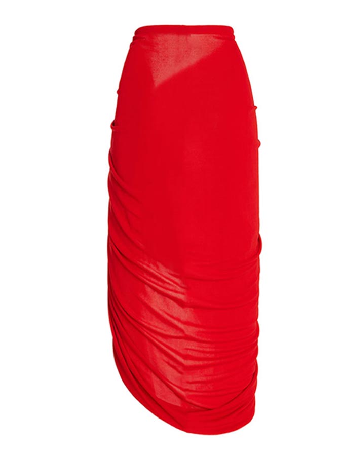 3D Flower Red One Piece Swimsuit and Cover Up