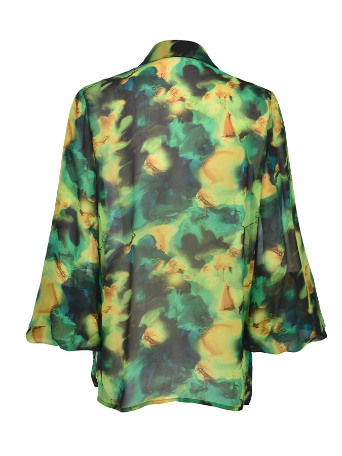 Green Halter Bikini and Cover Up