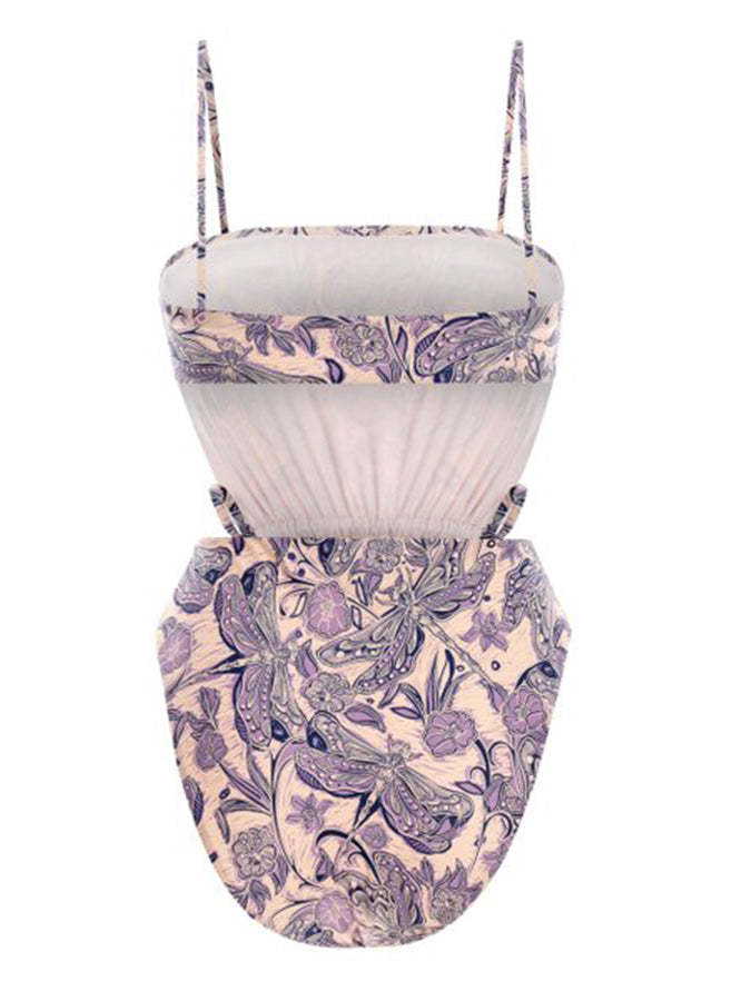 Printed One Piece Fashion Swimsuits and Coverups