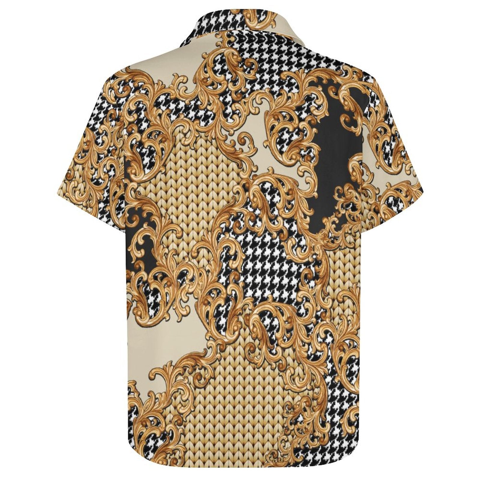 Men's Fashion Casual Printed Short Sleeve Shirts 2306101355