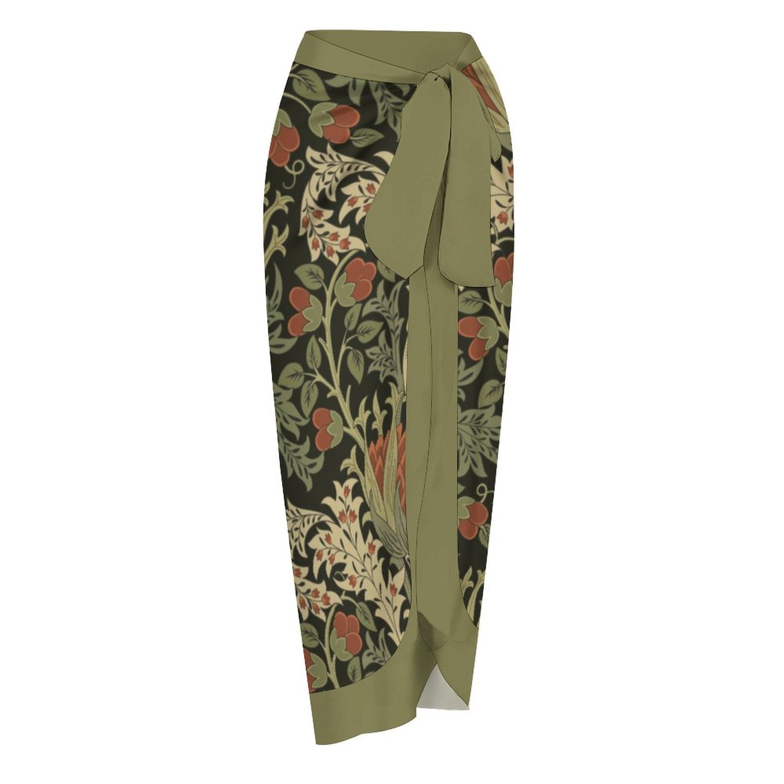 Casual Printed One-Piece Swimsuit And Cover Up 2305102692