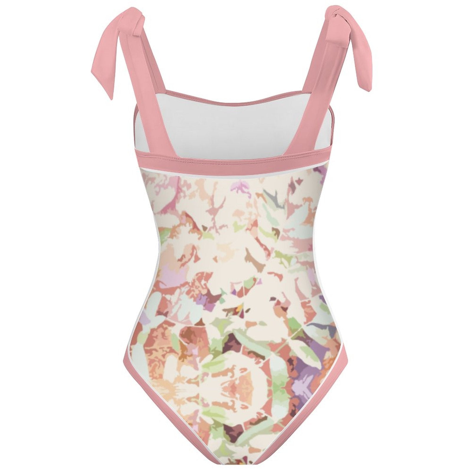 Fashion Printed One Piece Swimsuit And Cover Up 2305104419