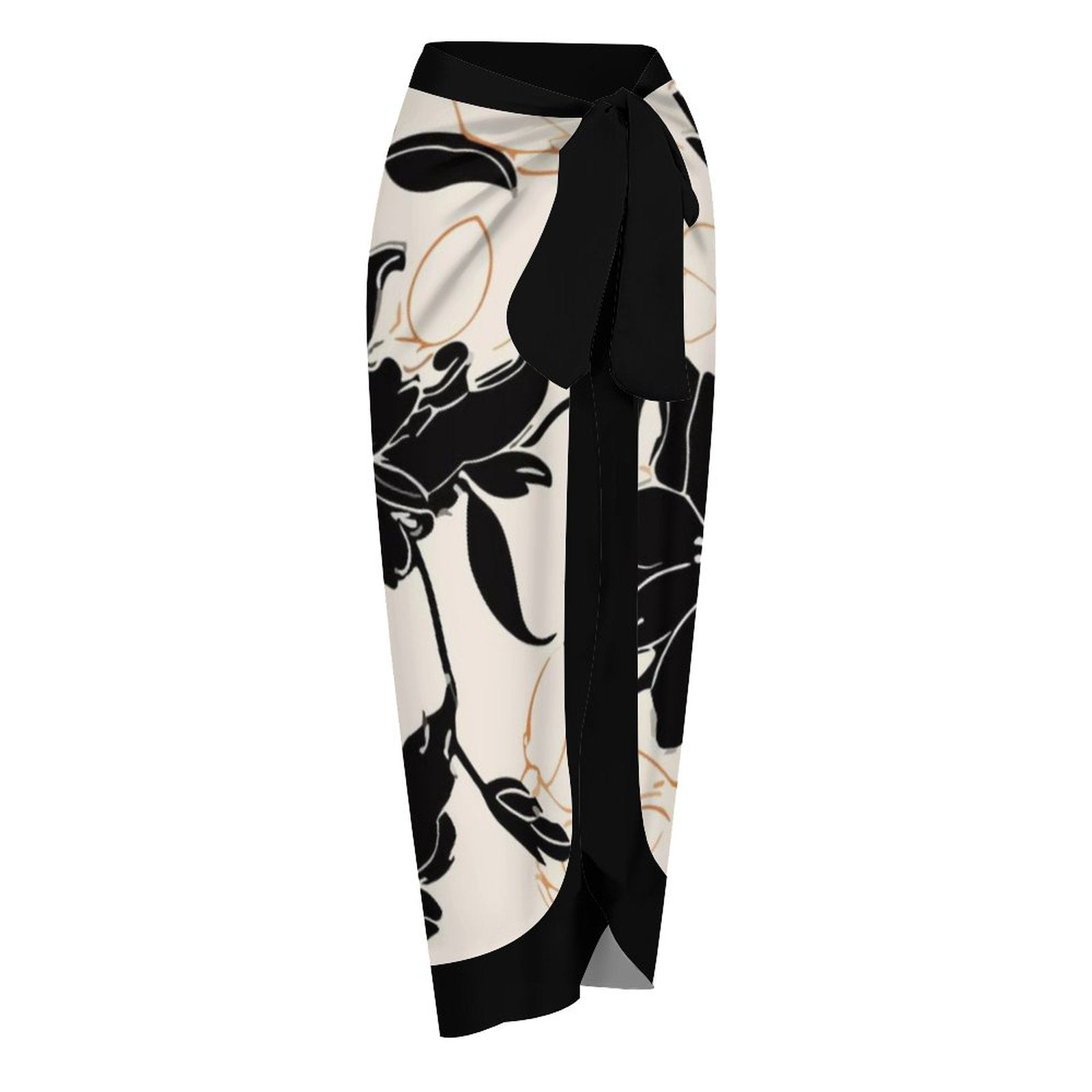 Casual Printed One Piece Swimsuit And Cover Up 2305104923