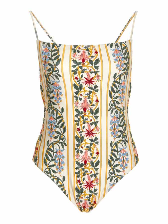 Fashion Floral One-Piece Swimsuit