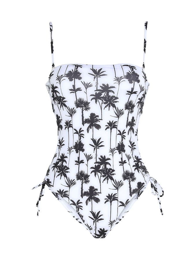 Printed Lace Fashion One-Piece Swimsuit