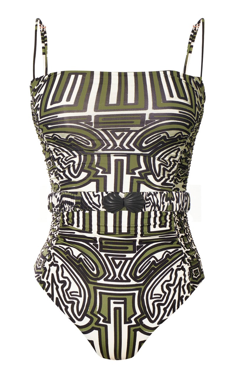 Printed One Piece Fashion Swimsuit