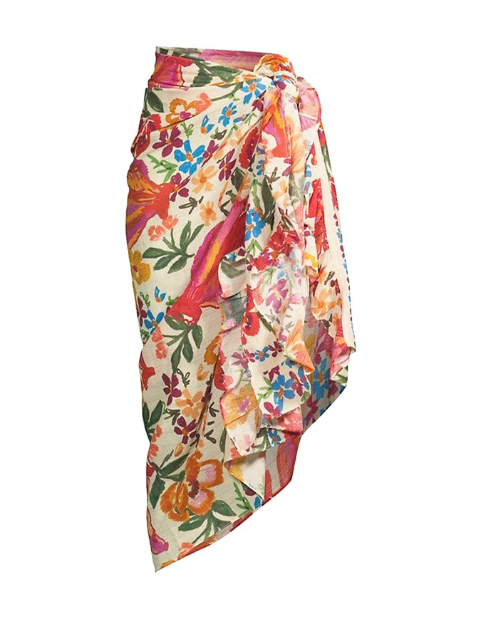 Floral Print Bikini and Cover Up