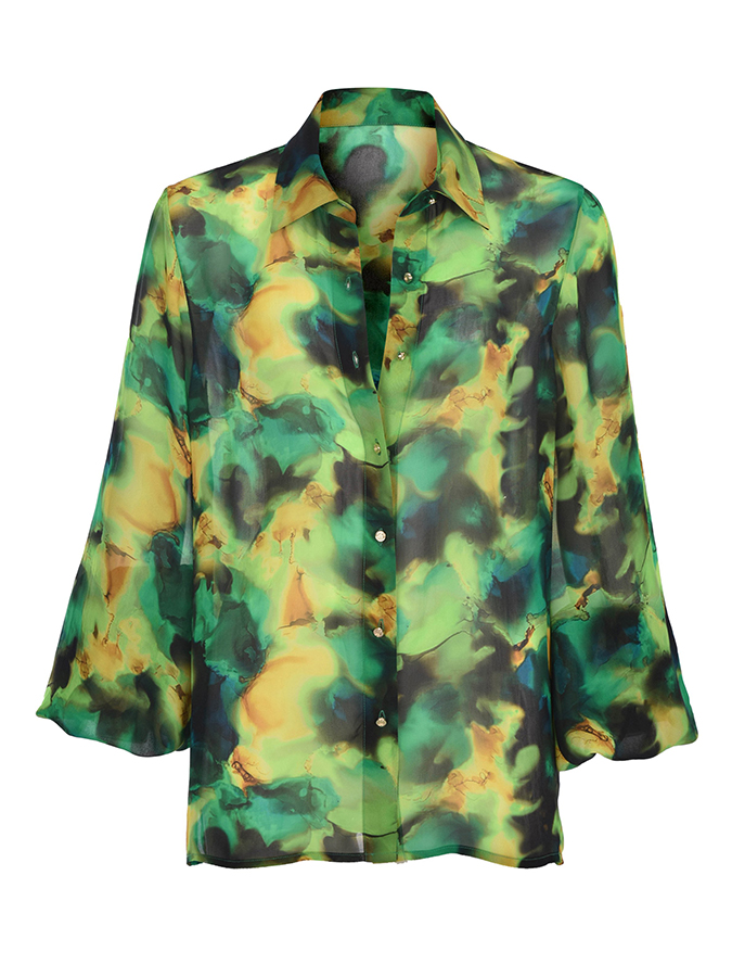 Green Halter Bikini and Cover Up