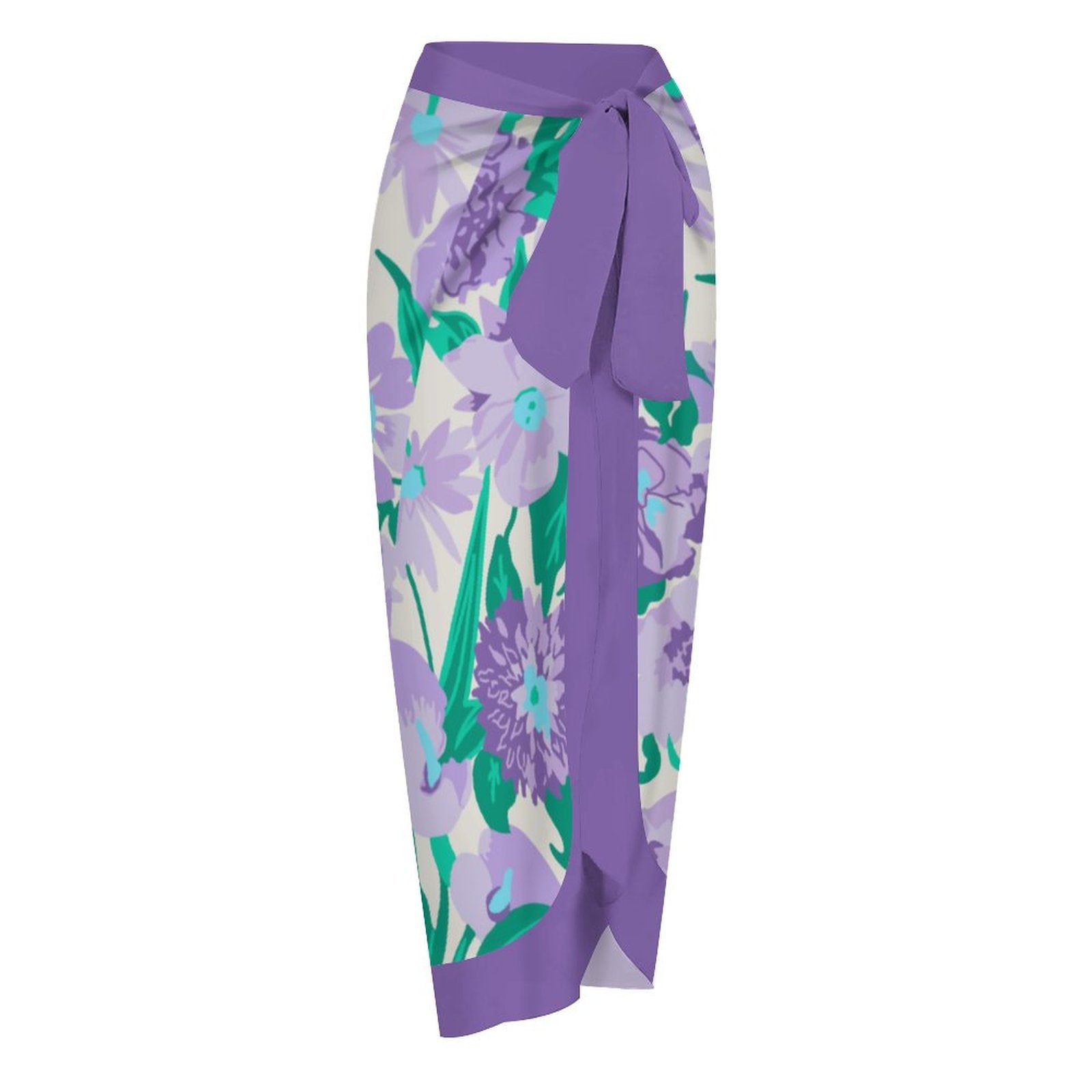 Casual Printed One-Piece Swimsuit And Cover Up 2305102466