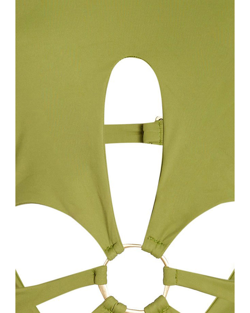 Cutout One-Piece Swimsuit