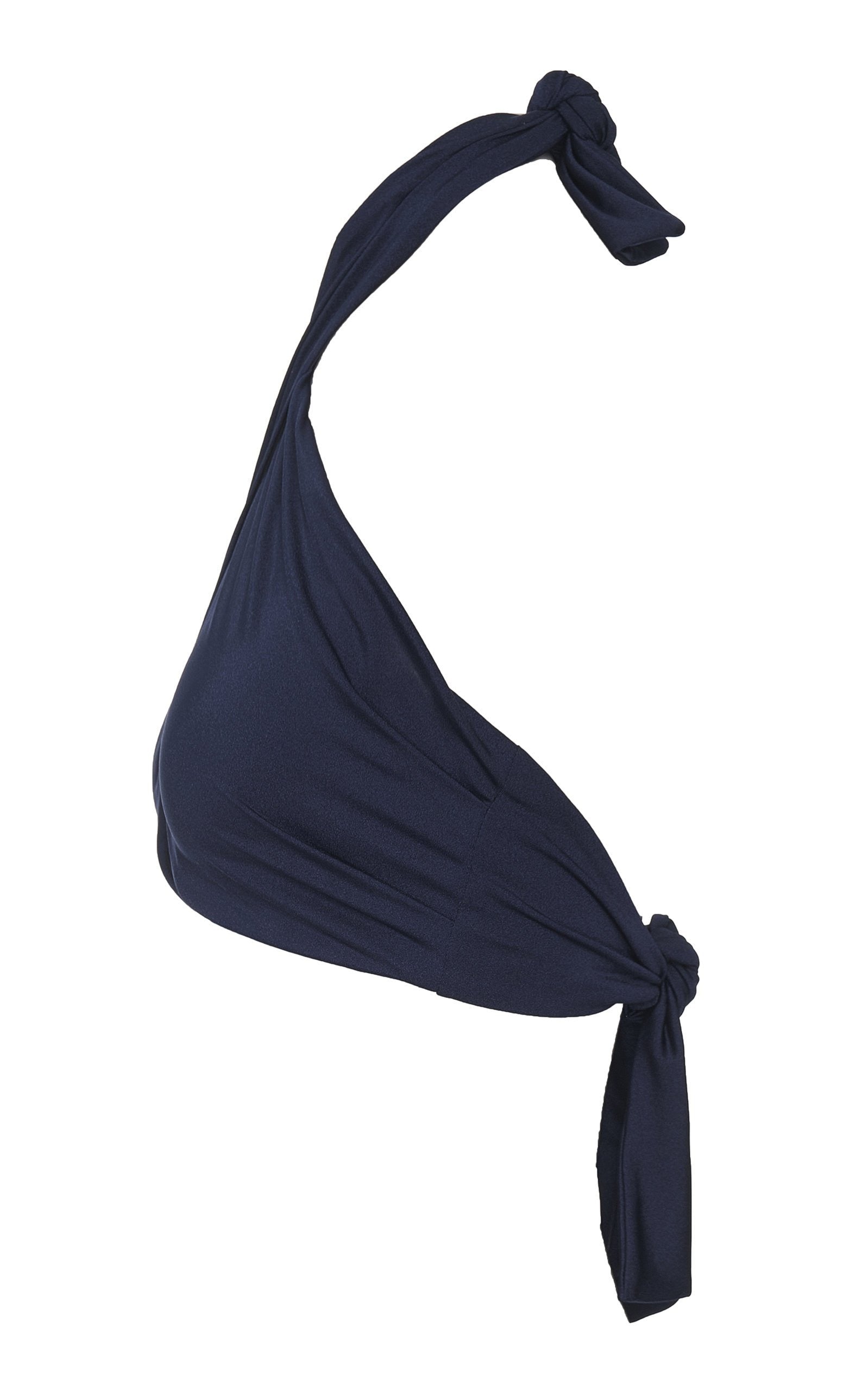Solid Color Backless Split Swimsuit