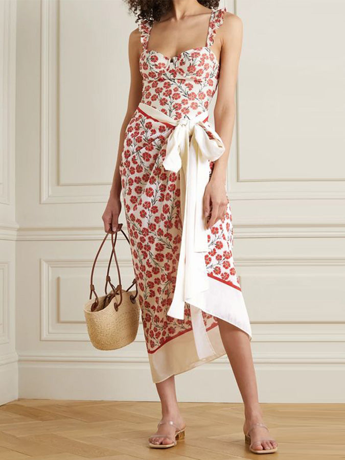 Floral One Piece Swimsuits And Coverups