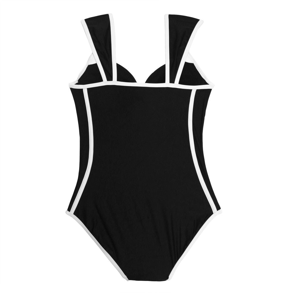 Retro Sexy One Piece Swimsuit