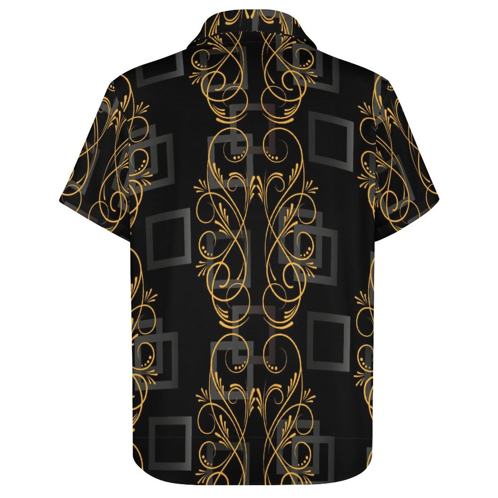 Men's Fashion Casual Printed Short Sleeve Shirts 2306101337