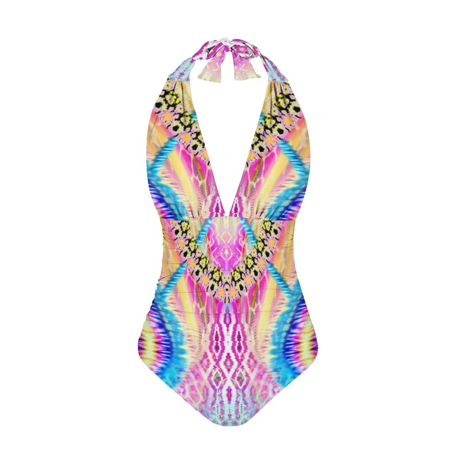 Casual Printed One Piece Swimsuit And Cover Up 2306102224