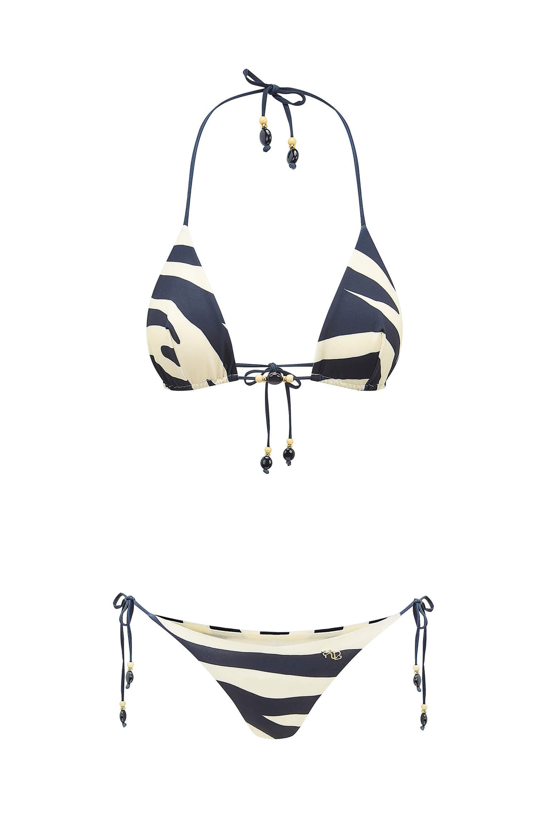 Zebra-print Sexy Bikini Set