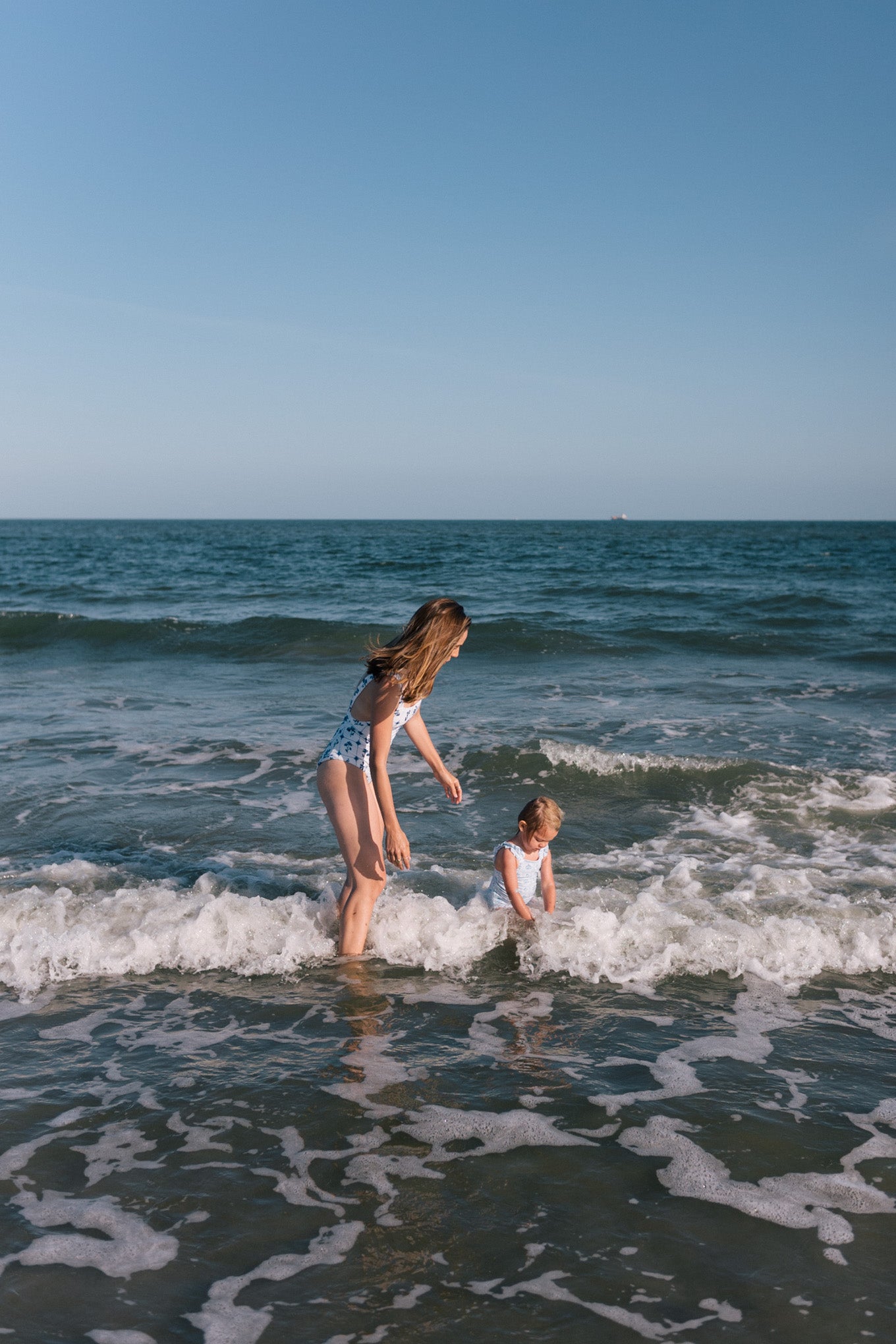 Fashion Printed One-Piece Swimsuit