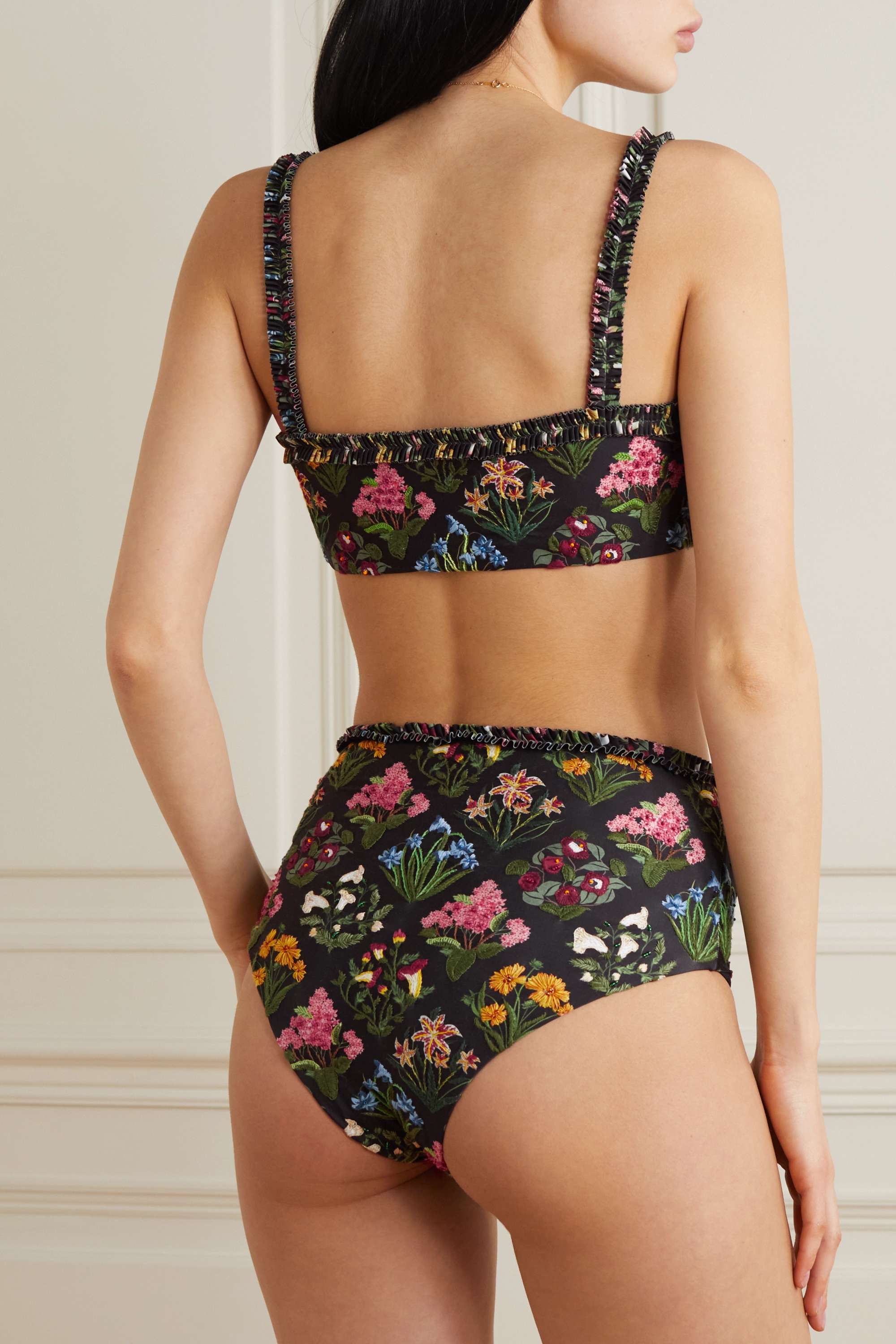 Floral Print Swimsuit Set