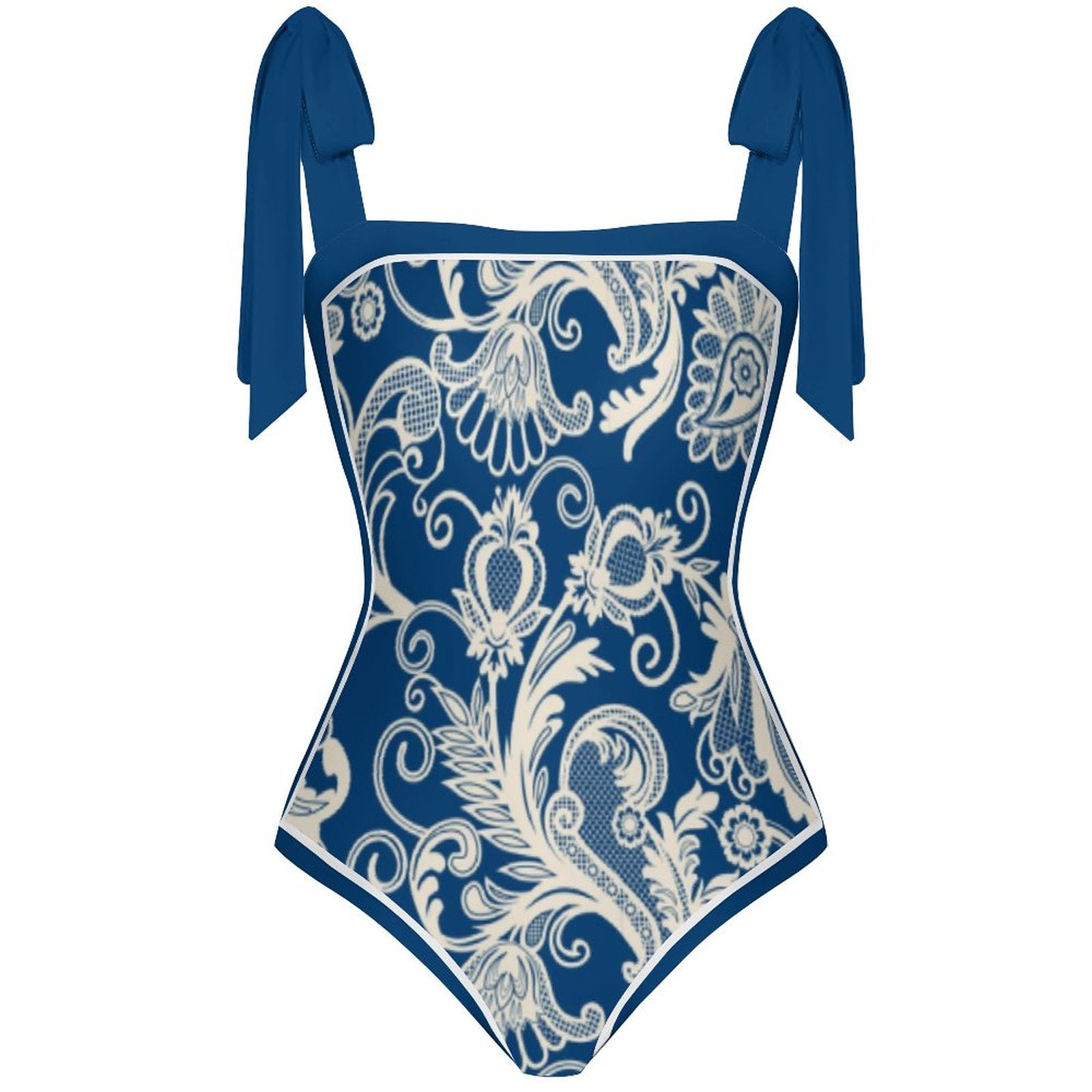 Fashion Printed One Piece Swimsuit And Cover Up 2305104538