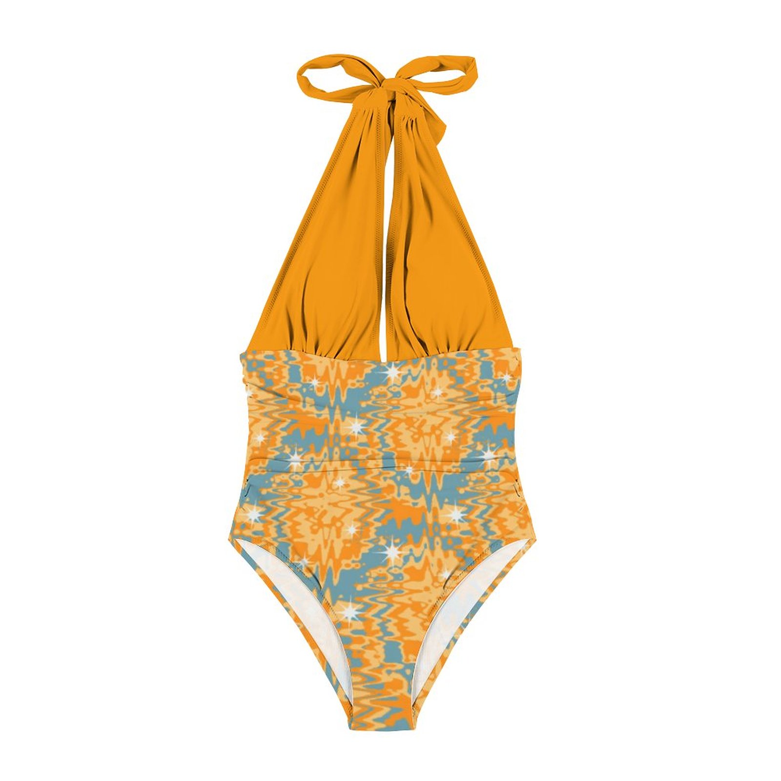 Casual Printed One Piece Swimsuit And Cover Up 2306102174