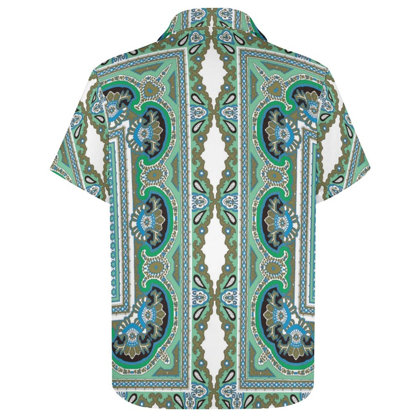 Men's Fashion Casual Printed Short Sleeve Shirts 2306101072