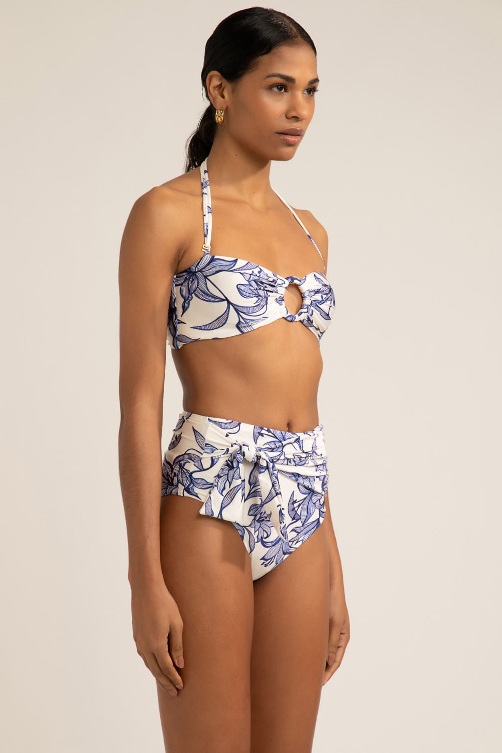Floral Print Bikini Set