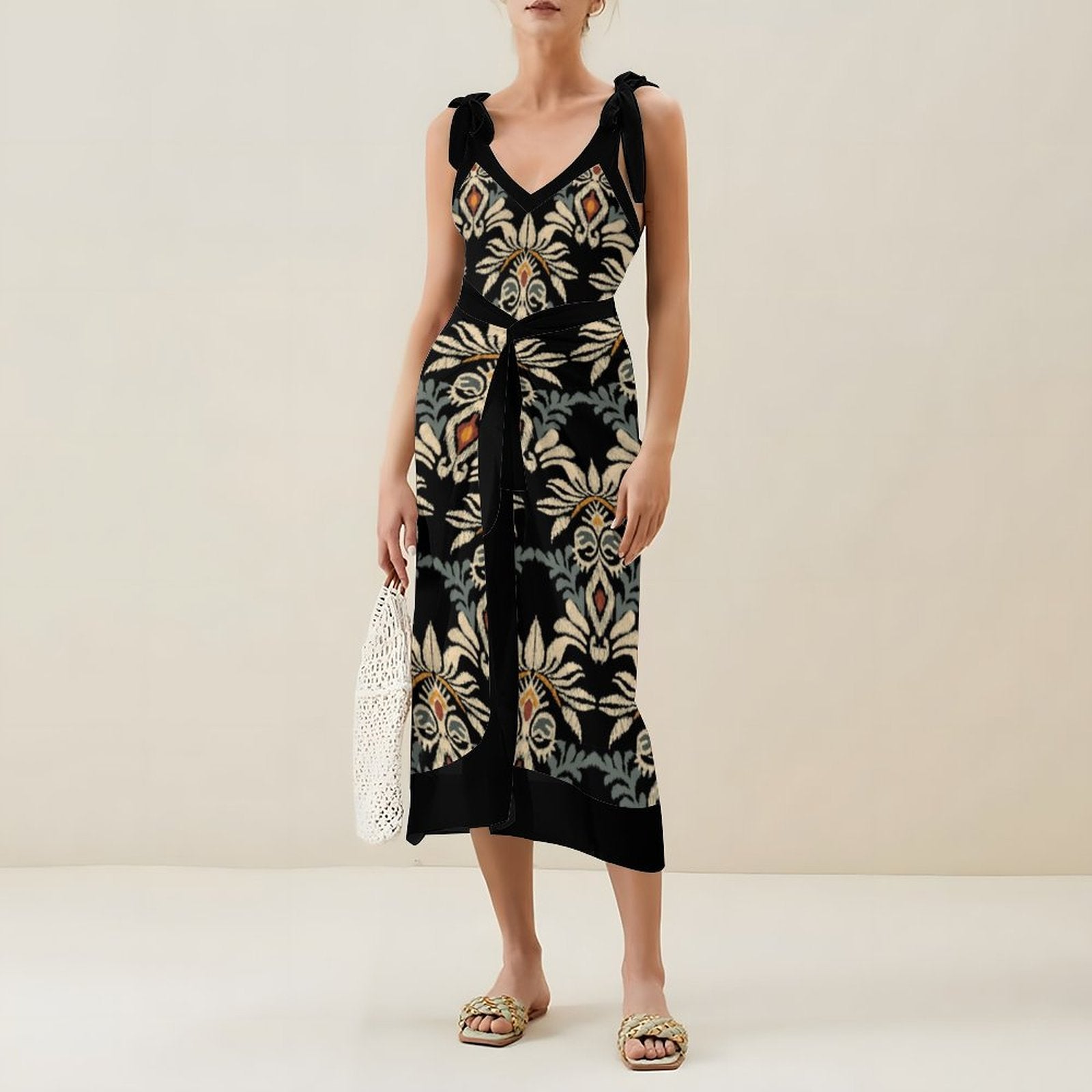 Casual Printed One Piece Swimsuit And Cover Up 2305105226
