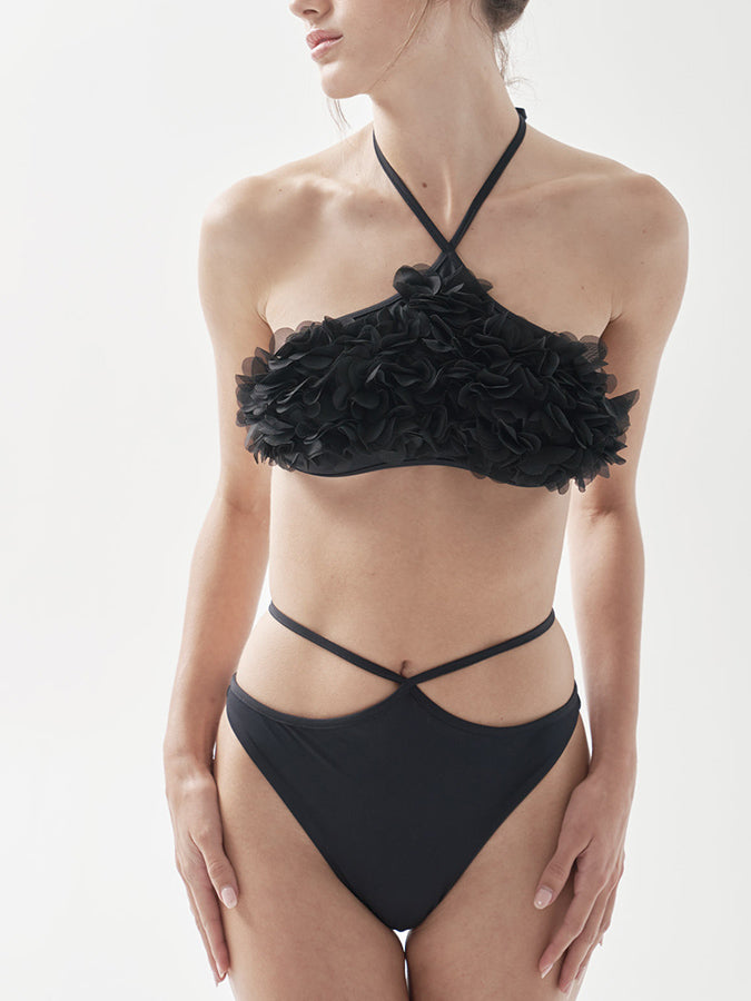 Solid Color Fashion Sexy Bikini Swimsuit