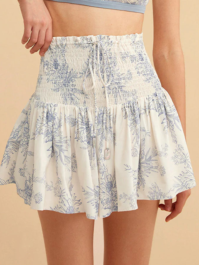 Double Sided Print Fashion Bikini Swimsuit Set