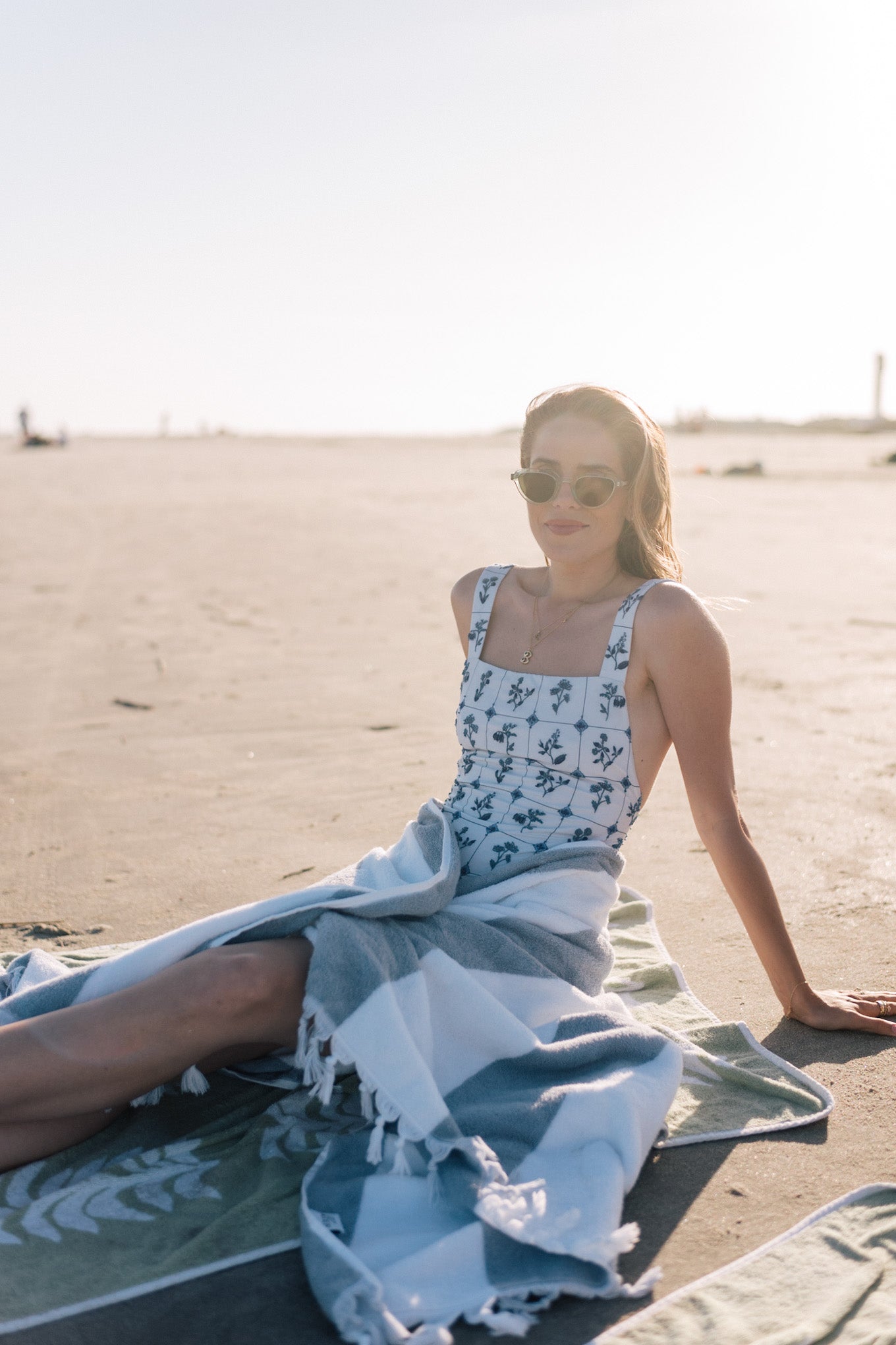 Fashion Printed One-Piece Swimsuit