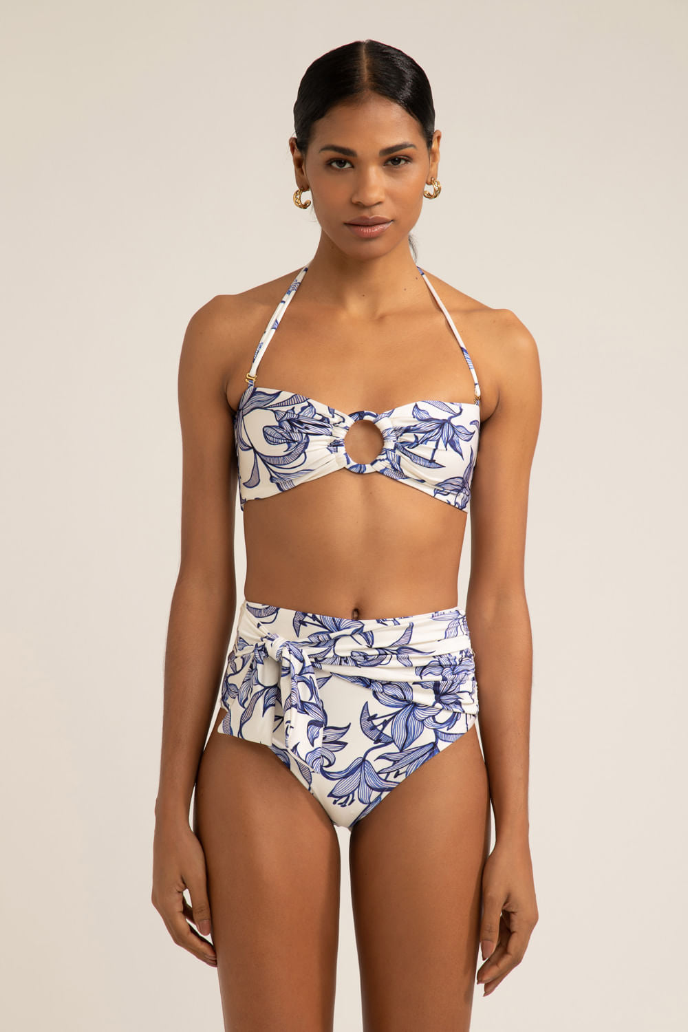 Floral Print Bikini Set