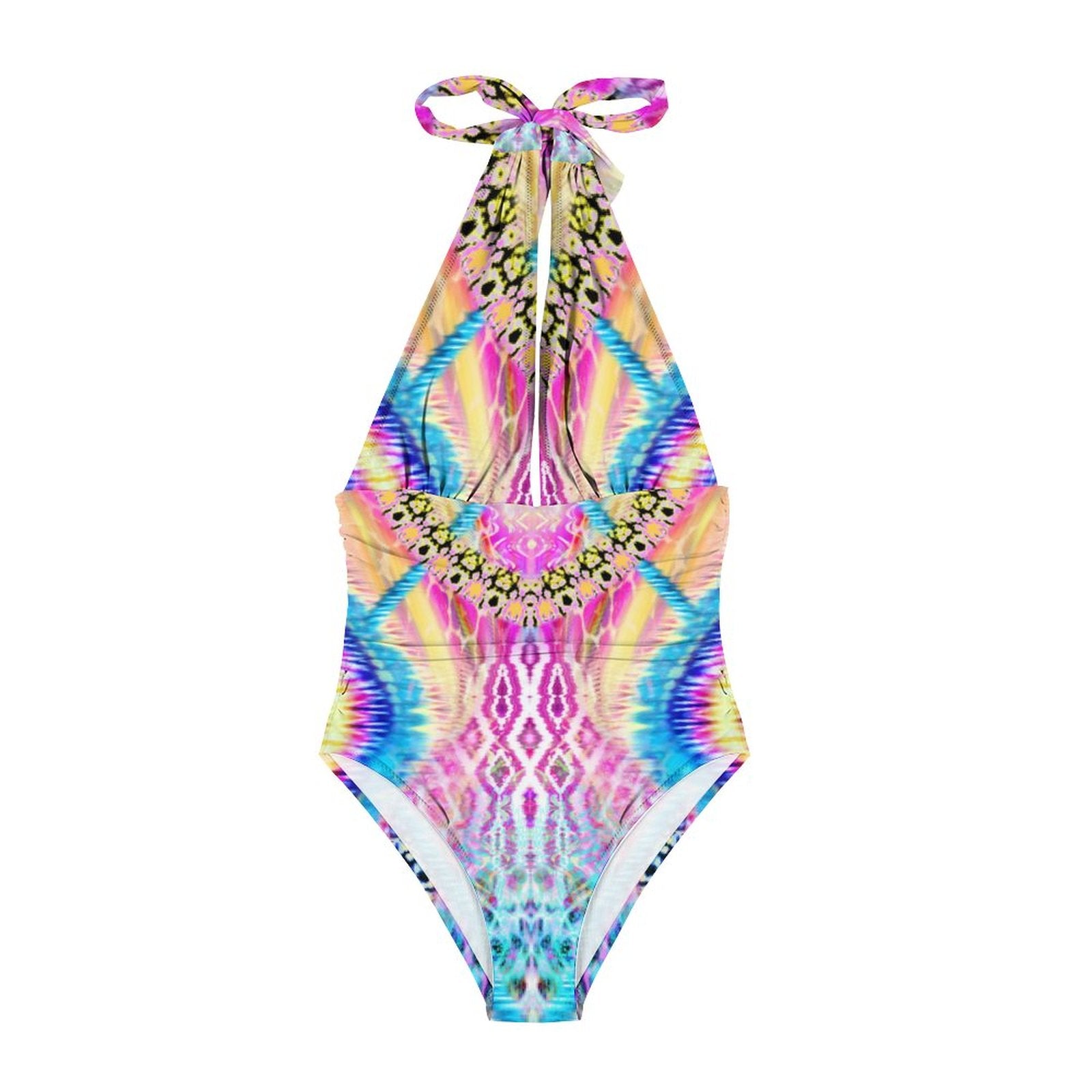 Casual Printed One Piece Swimsuit And Cover Up 2306102224