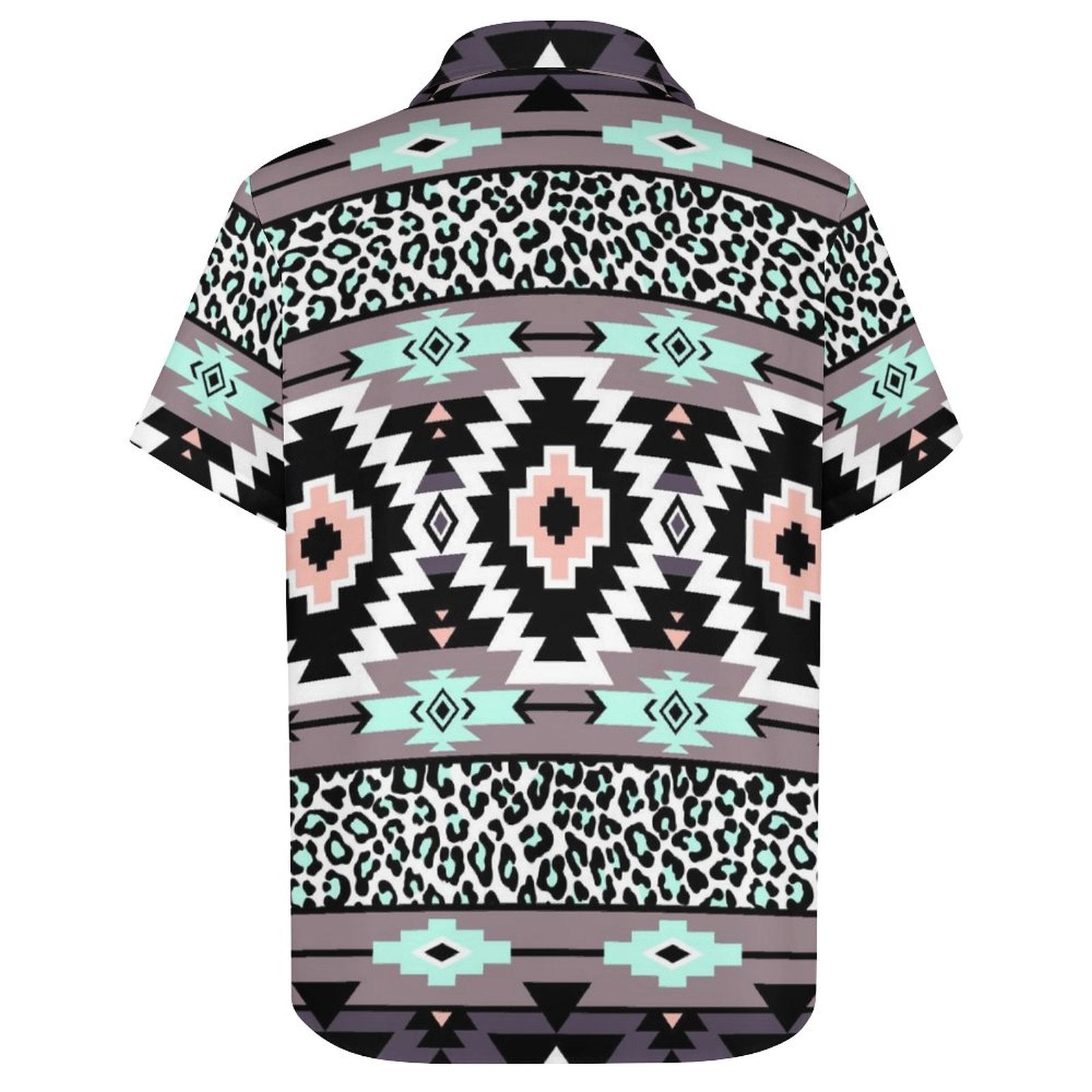 Men's Fashion Casual Printed Short Sleeve Shirts 2306101717