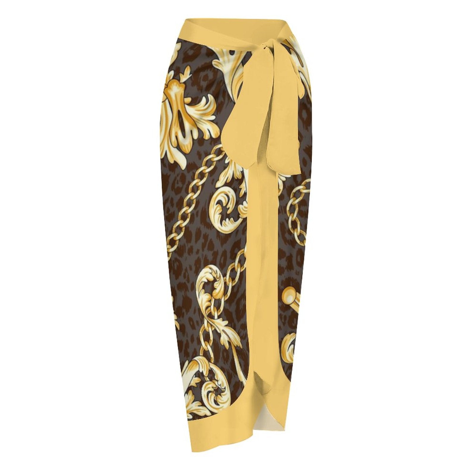 Fashion Printed One Piece Swimsuit And Cover Up 2305106046