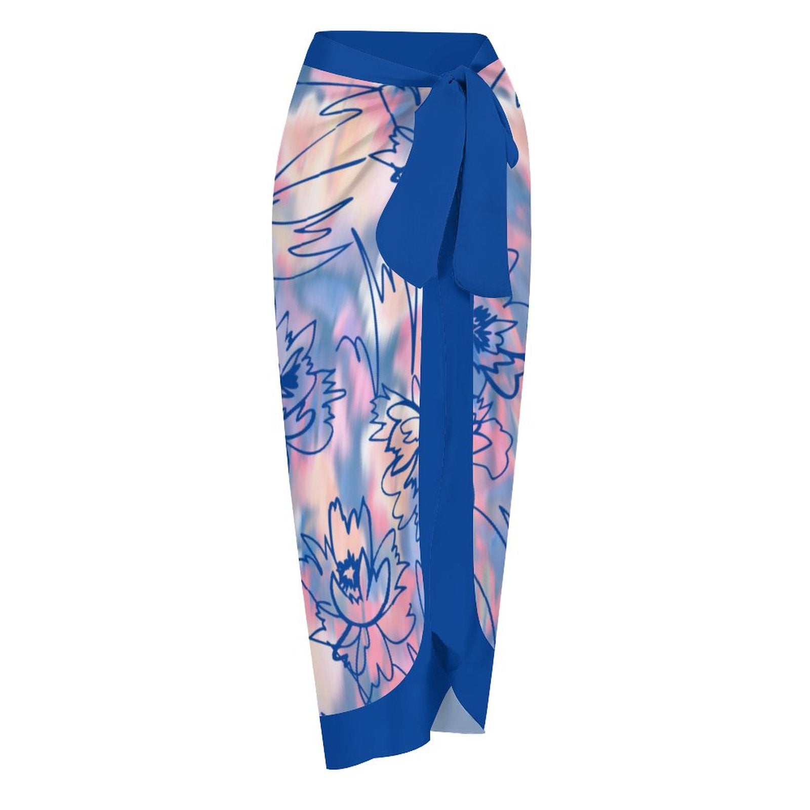 Casual Printed One Piece Swimsuit And Cover Up 2305106848