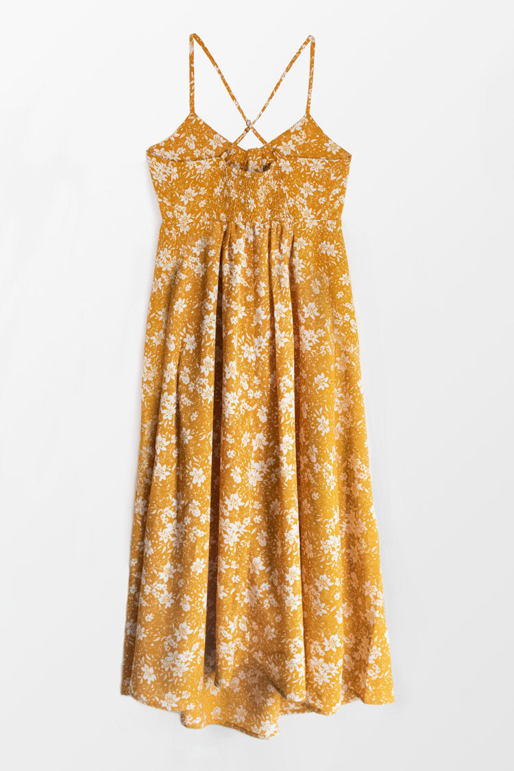 Yellow Floral Dress