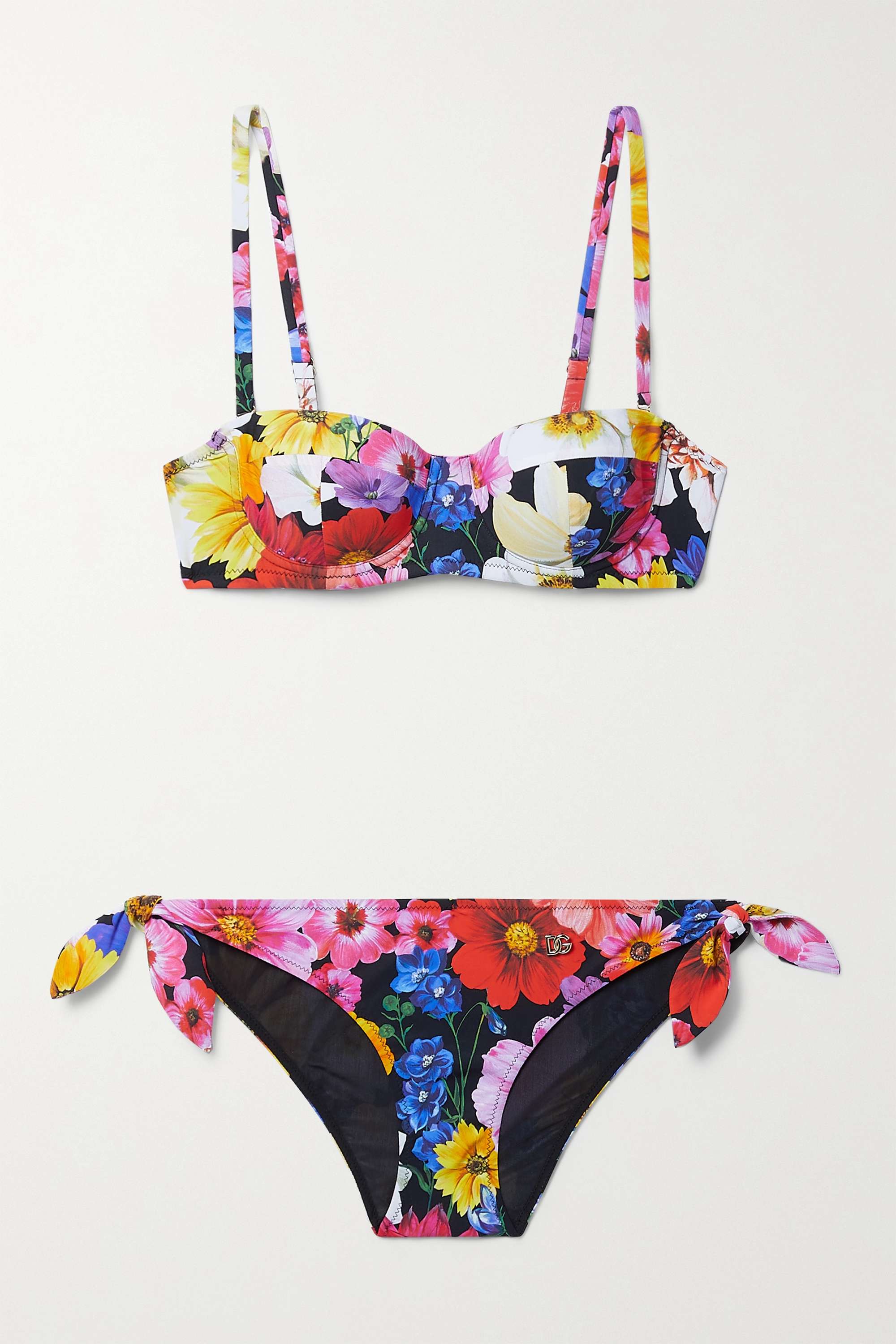 Fashion Floral Print Swimsuit Set