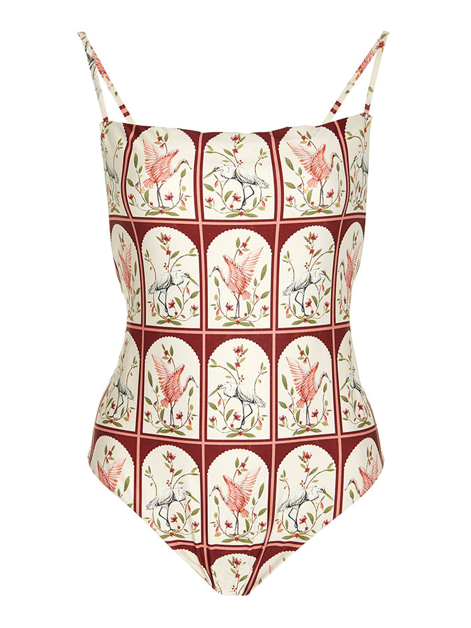 Fashion Print One-Piece Swimsuits and Coverups