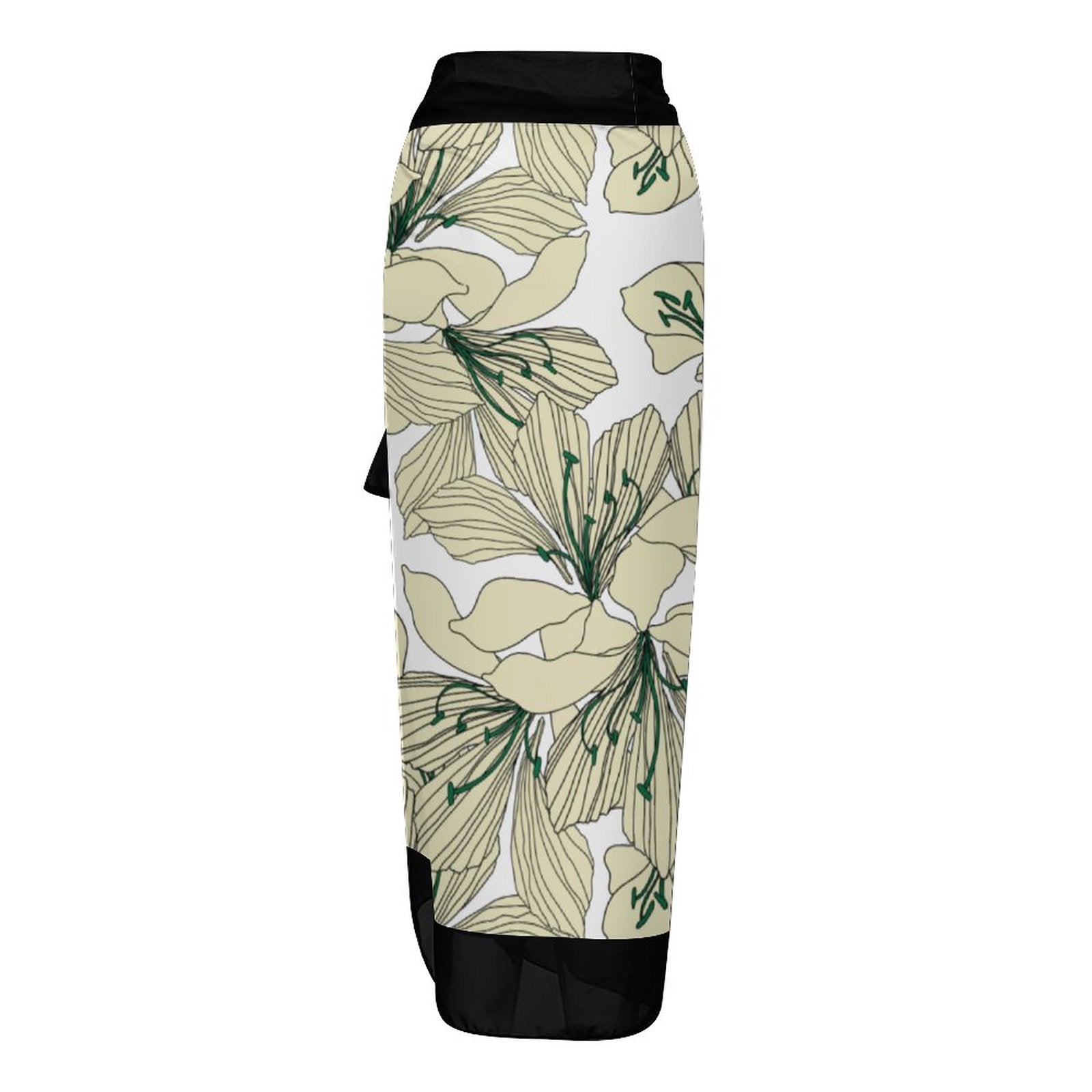 Casual Printed One-Piece Swimsuit And Cover Up 2305102501