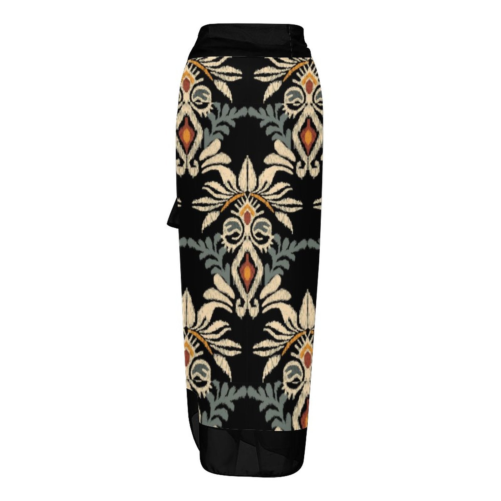 Casual Printed One Piece Swimsuit And Cover Up 2305105226