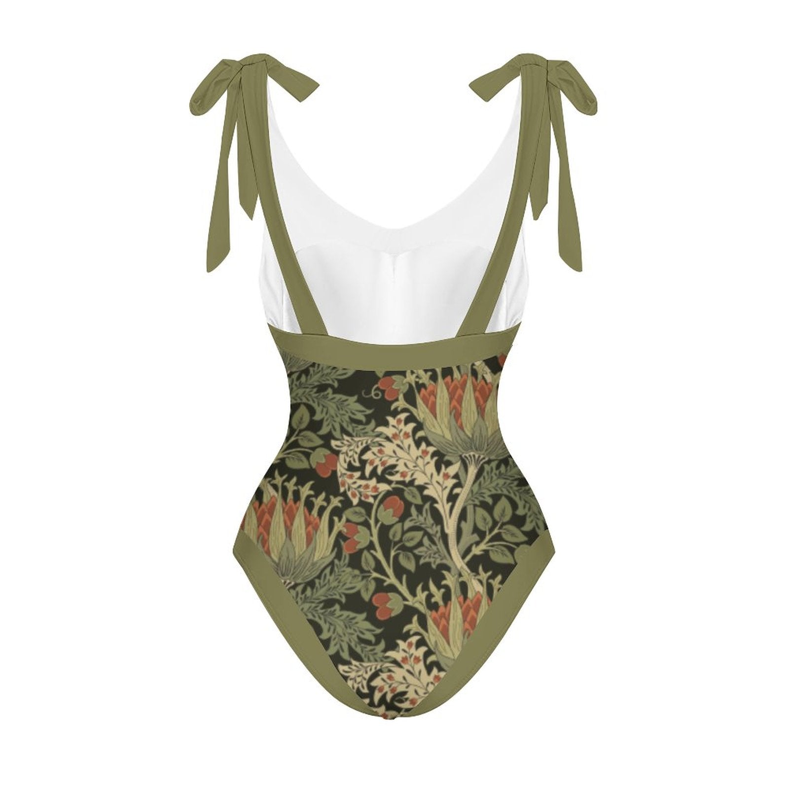 Casual Printed One-Piece Swimsuit And Cover Up 2305102692