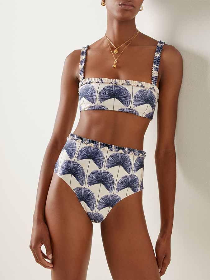 Women's Fashion Printed Bikini Set