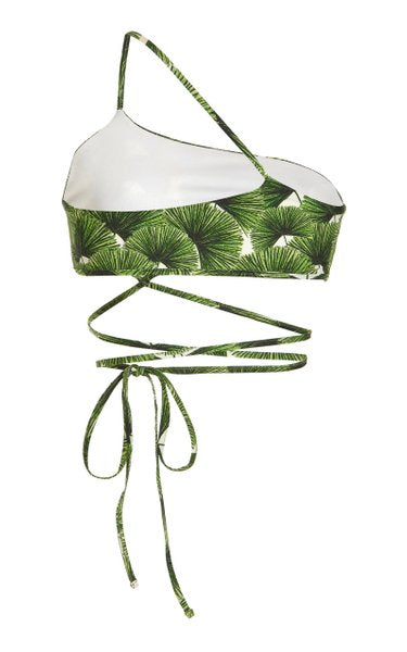 Fashion Printed One-Shoulder Bikini