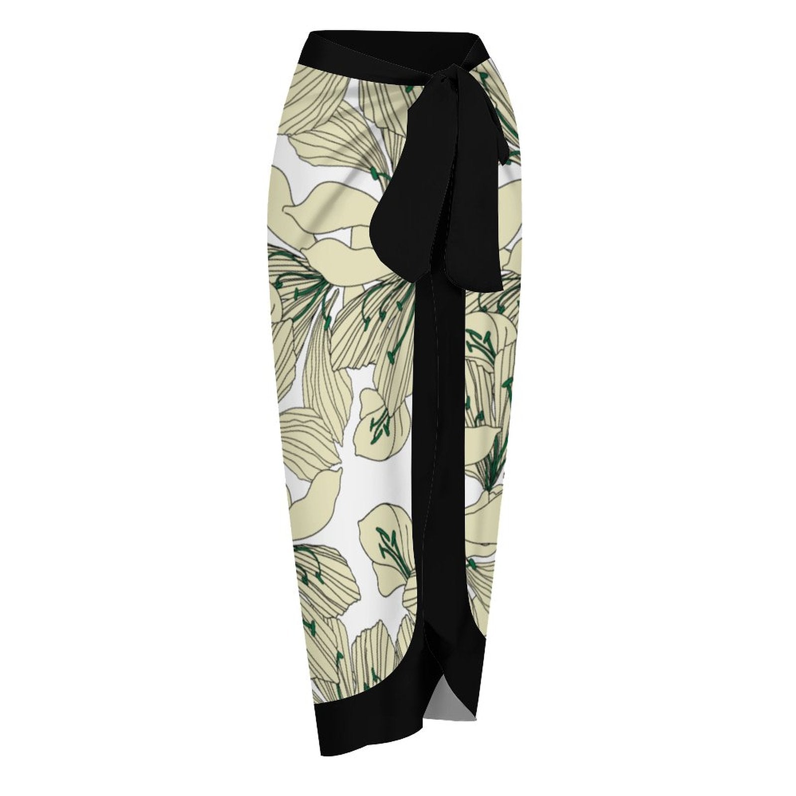 Casual Printed One-Piece Swimsuit And Cover Up 2305102501