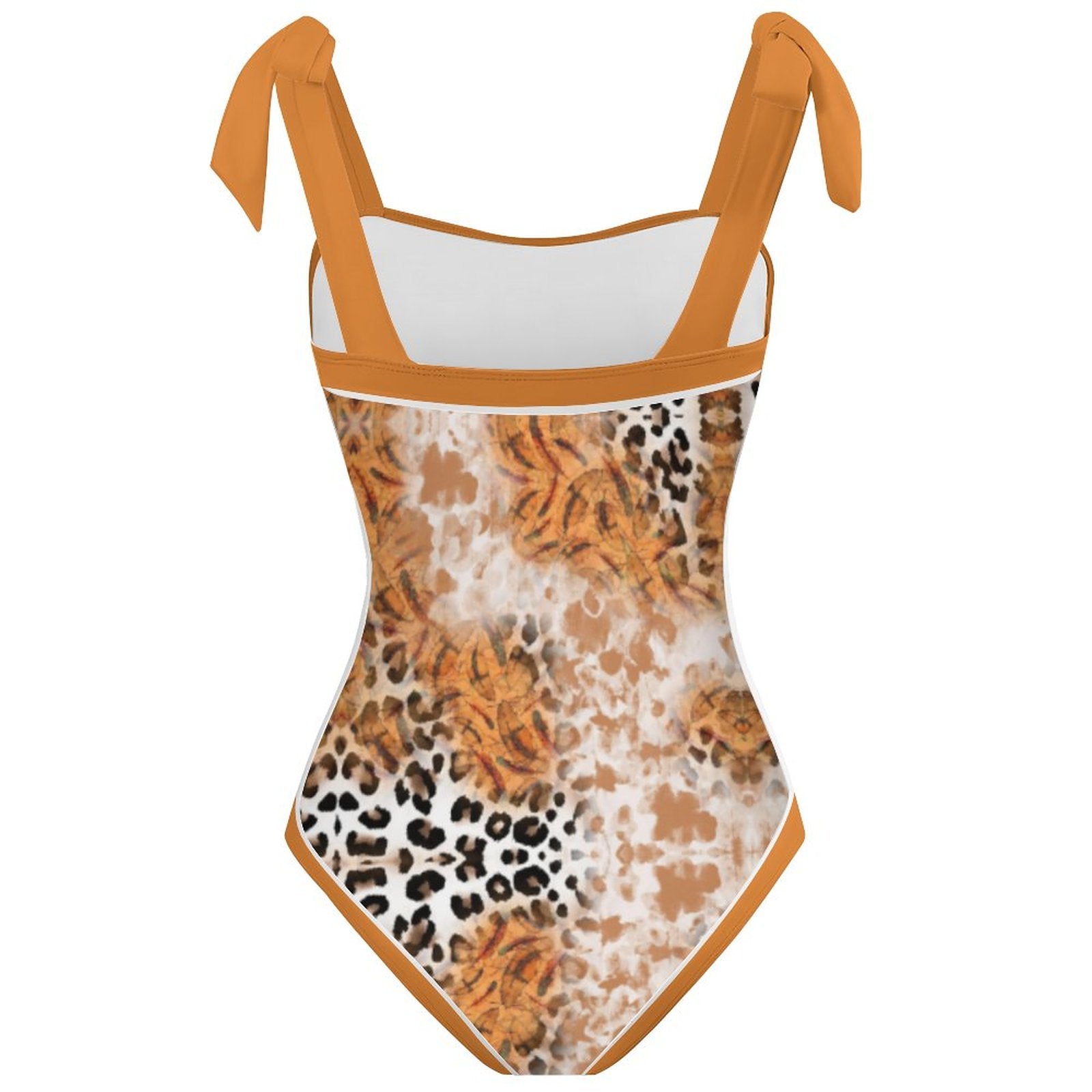 Fashion Printed One Piece Swimsuit And Cover Up 2305104443