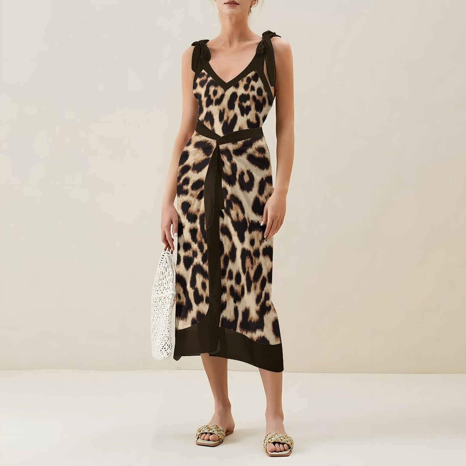 Casual Printed One-Piece Swimsuit And Cover Up 2305104282