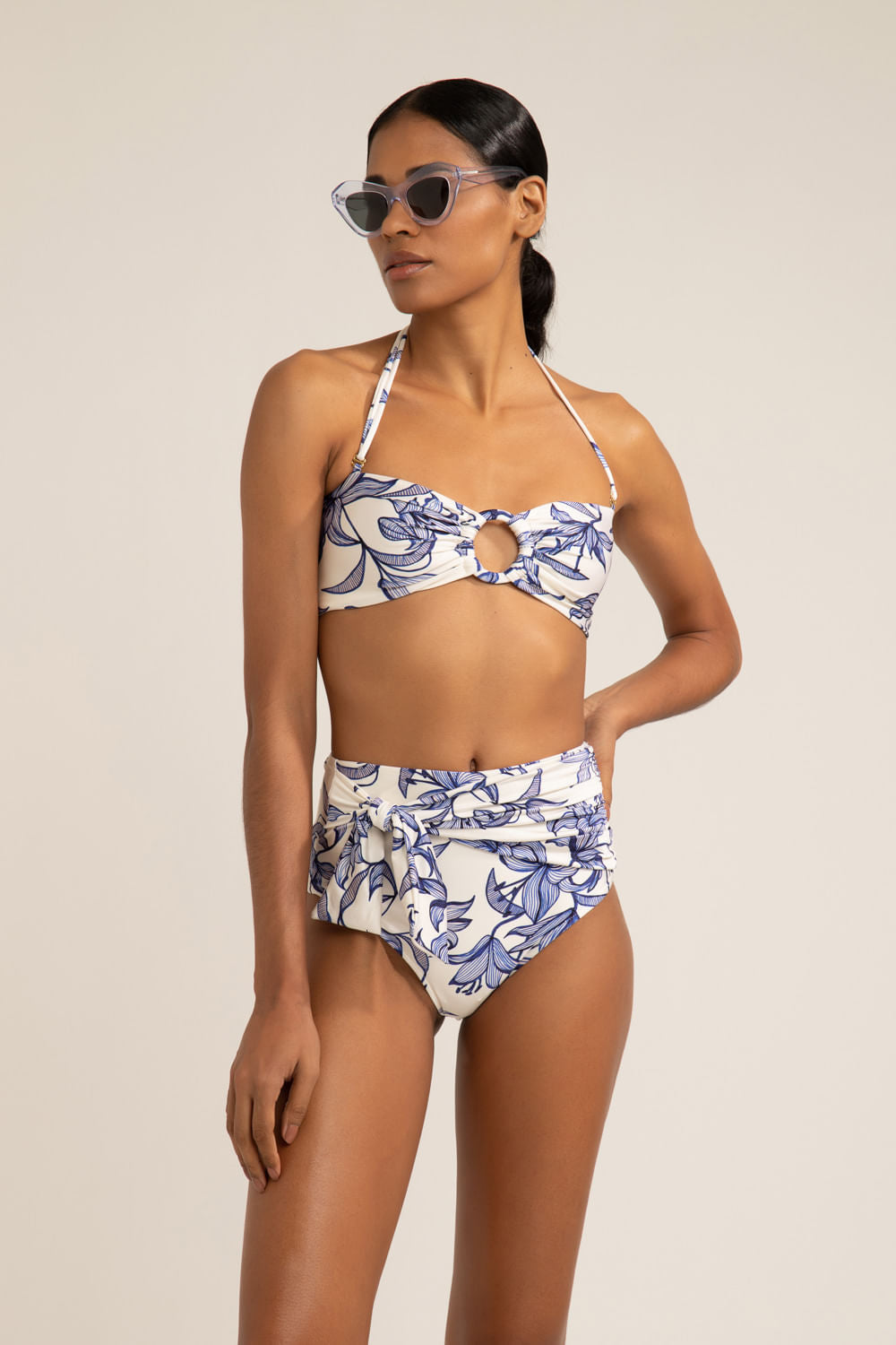 Floral Print Bikini Set