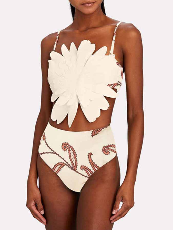 Luvswimgirl Floral Bikini Set